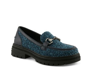 pgVA fB[X V[Y Xb|E[t@[ Navy Patrizia Nacarri Loafer