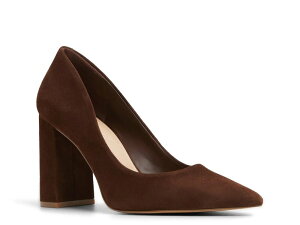 �A���h ���f�B�[�X �V���[�Y �p���v�X Aldo Javabriryn Pump Dark Brown �u���E��