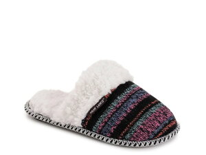 ���N���N�X ���f�B�[�X �V���[�Y �T���_�� MUK LUKS Frida Scuff Slipper - Women's Multicolor Stripe Print �}���`�J���[