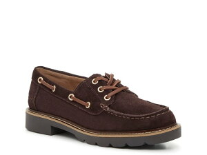TGf} fB[X V[Y fbLV[Y Sam Edelman Fay Boat Shoe Dark Brown uE