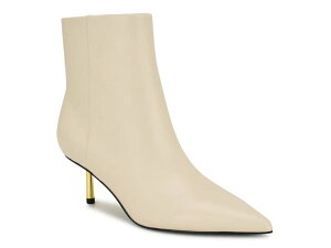 iCEFXg fB[X V[Y u[cECu[c Ivory Leather Nine West Hamesa Bootie