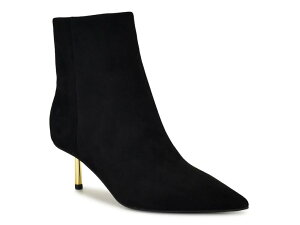 iCEFXg fB[X V[Y u[cECu[c Black Suede Nine West Hamesa Bootie