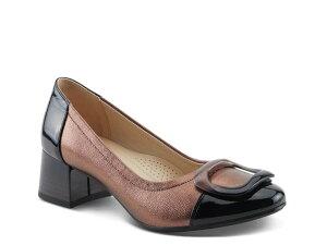 AY[ fB[X V[Y pvX Azura Baby Steps Pump Cognac
