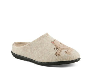 yz tNTX fB[X T_ V[Y Catseye Slipper - Women's Beige