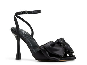 �A���h ���f�B�[�X �V���[�Y �T���_�� Aldo Tinsel Sandal Black �u���b�N