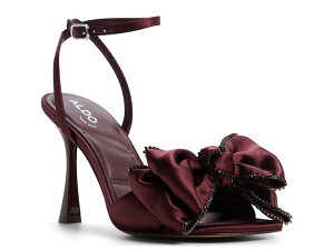 �A���h ���f�B�[�X �V���[�Y �T���_�� Aldo Tinsel Sandal Bordeaux