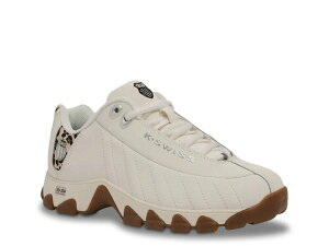 �P�[�X�C�X ���f�B�[�X �V���[�Y �X�j�[�J�[ K-Swiss ST329 CMF Sneaker - Women's Off White Leopard Print �I�t�z���C�g