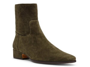 �X�e�B�[�u �}�f�� ���f�B�[�X �V���[�Y �u�[�c�E���C���u�[�c Steve Madden Dusty Bootie Olive Green Suede �O���[��