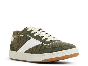 �A���h �����Y �V���[�Y �X�j�[�J�[ Aldo Ashwin Sneaker Olive Green Suede �O���[��
