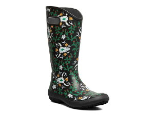 {OX fB[X V[Y u[cECu[c Bogs Rodeo Rain Boot Dark Brown/Multicolor Print uE