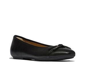 tBbgtbv fB[X V[Y pvX FitFlop Delicato Ballet Flat Black ubN