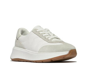 �t�B�b�g�t���b�v ���f�B�[�X �V���[�Y �X�j�[�J�[ FitFlop F-Mode Wave Sneaker Off White �I�t�z���C�g