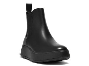 tBbgtbv fB[X V[Y u[cECu[c Black FitFlop F-Mode Chelsea Boot