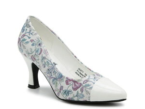 �x���[�j ���f�B�[�X �V���[�Y �p���v�X Bellini Zesty Pump White/Multicolor Floral Print �z���C�g