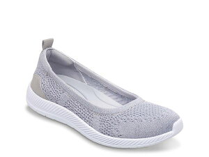 C[W[Xsbg fB[X V[Y Xb|E[t@[ Easy Spirit Glitz Slip-On Silver Metallic Vo[