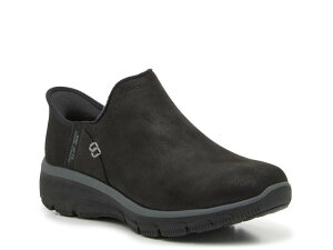 XPb`[Y fB[X V[Y Xb|E[t@[ u[c Skechers Hands Free Slip-Ins: Easy Going Modern Hour Slip-On Bootie Black ubN