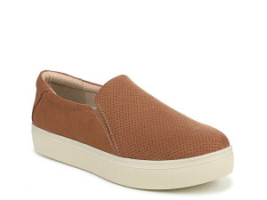 hN^[EV[ fB[X V[Y Xb|E[t@[ vbgtH[ Xj[J[ Dr. Scholl's Madison Cloud Platform Slip-On Sneaker Honey Brown Fabric uE