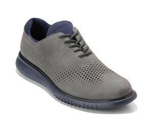 �R�[���n�[�� �����Y �V���[�Y �I�b�N�X�t�H�[�h �E�B���O�`�b�v Cole Haan 2.Zerogrand Laser Wingtip Oxford Grey �O���[