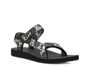 �e�o ���f�B�[�X �V���[�Y �T���_�� Teva Original Universal Sandal Black/White Geometric �z���C�g