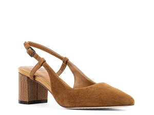 �h�i���h�v���l�[�� ���f�B�[�X �V���[�Y �p���v�X Donald Pliner Shanie Pump Saddle Brown �u���E��