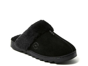 �f�B�A�t�H�[���Y ���f�B�[�X �V���[�Y �T���_�� Dearfoams Helena Scuff Slipper - Women's Black �u���b�N