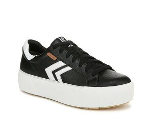 hN^[EV[ fB[X V[Y Xj[J[ vbgtH[ Dr. Scholl's Young And Free Platform Sneaker - Women's Black ubN