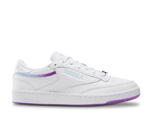 ���[�{�b�N ���f�B�[�X �V���[�Y �X�j�[�J�[ Reebok X RHOSLClub C Sneaker - Women's White/Purple �z���C�g