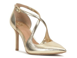 ���B���X�J���[�g ���f�B�[�X �V���[�Y �p���v�X Vince Camuto Noreta Pump Gold Metallic Synthetic �S�[���h