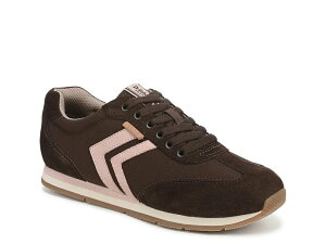 hN^[EV[ fB[X V[Y Xj[J[ Dr. Scholl's Comeback Sneaker Dark Brown uE