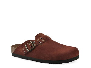 �z���C�g�}�E���e�� ���f�B�[�X �V���[�Y �T���_�� White Mountain Benben Clog Rust Red ���b�h