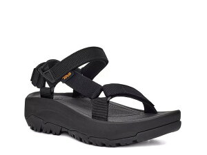 �e�o ���f�B�[�X �V���[�Y �T���_�� Teva Hurricane Ampsole Sport Sandal Black �u���b�N
