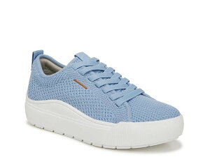 hN^[EV[ fB[X V[Y Xb|E[t@[ vbgtH[ Xj[J[ jbg Dr. Scholl's Time Off Knit Platform Slip-On Sneaker - Women's Light Blue u[