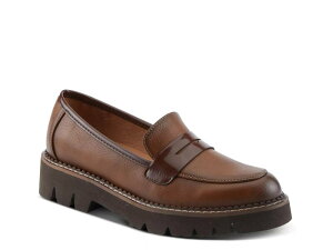 pgVA fB[X V[Y Xb|E[t@[ vbgtH[ Patrizia Neve Platform Loafer Brown uE