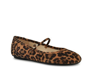 iCEFXg fB[X V[Y pvX Nine West Classik Ballet Flat Light Brown Leopard Print uE