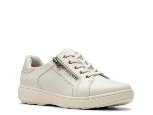 �N���[�N�X ���f�B�[�X �V���[�Y �X�j�[�J�[ Clarks Caroline Janna Sneaker White �z���C�g