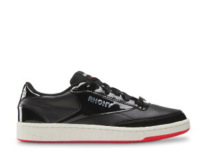 ���[�{�b�N ���f�B�[�X �V���[�Y �X�j�[�J�[ Reebok x RHONY Club C Sneaker Black/White/Red �z���C�g