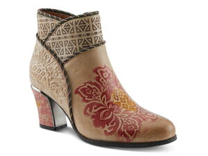 eBXe fB[X V[Y u[cECu[c L'Artiste Cherish Bootie Beige/Multicolor x[W