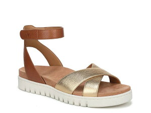 oCIjbN fB[X V[Y T_ Vionic Uptown Merced Wedge Sandal Gold/Cognac S[h