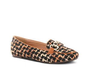 pgVA fB[X V[Y Xb|E[t@[ jbg Patrizia Knit Knot Slip-On Camel Multicolor L