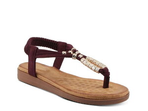�p�g���V�A ���f�B�[�X �V���[�Y �T���_�� Patrizia Kadeena Sandal Dark Red ���b�h