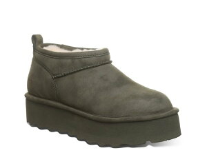 xApE fB[X V[Y u[cECu[c Bearpaw Retro Super Shorty Bootie Algae Green O[