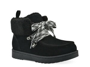 �z���C�g�}�E���e�� ���f�B�[�X �V���[�Y �u�[�c�E���C���u�[�c White Mountain Icebox Bootie Black �u���b�N