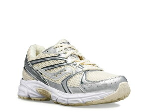 �T�b�J�j�[ ���f�B�[�X �V���[�Y �X�j�[�J�[ Saucony Ride Millennium Sneaker - Women's Cream/Silver �N���[��