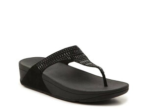 �t�B�b�g�t���b�v ���f�B�[�X �V���[�Y �T���_�� FitFlop Incastone Wedge Sandal Black �u���b�N