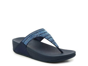 �t�B�b�g�t���b�v ���f�B�[�X �V���[�Y �T���_�� FitFlop Incastone Wedge Sandal Navy �l�C�r�[