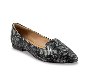 gb^[Y fB[X V[Y pvX Trotters Harlowe Slip-On Grey Snake Print Leather O[