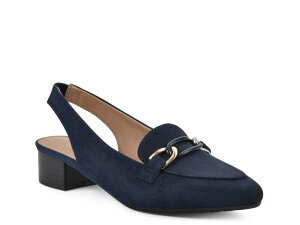 zCg}Ee fB[X V[Y Xb|E[t@[ White Mountain Borealoafer Navy Fabric lCr[