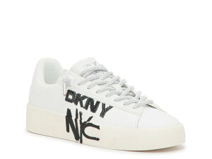 _i L j[[N fB[X V[Y Xb|E[t@[ Xj[J[ DKNY Ginali Slip-On Sneaker White/Black zCg