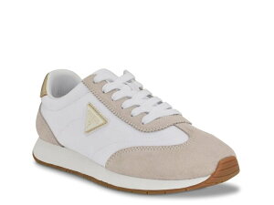 QX fB[X V[Y Xj[J[ Guess Joggin Sneaker White/Taupe zCg