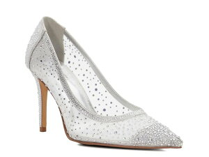 �f���[�������h�� ���f�B�[�X �V���[�Y �p���v�X Dune London Brightest Pump Silver Metallic �V���o�[